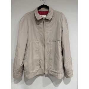 London Fog Jacket Mens‎ Size 42 Khaki Golf Windbreaker Grandpacore